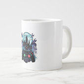 ホラーゲームマグカップ お化け城のデザイン ジャンボコーヒーマグカップ (正面右)