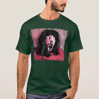 ホラーコミックアート 切り落とされた頭部 グロテスク レトロ映画 Mac Tシャツ
