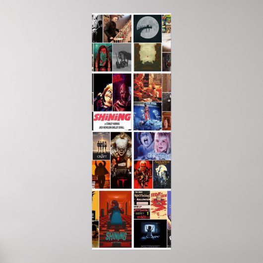 ホラーコラージュ ポスター (正面)