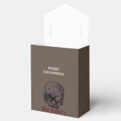 ホラーゴシックスカルハロウィーンの衣装パーティーVIP フェイバーボックス (オープン)