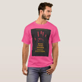ホラーシネマ強迫観念Altロゴ Tシャツ (正面フル)