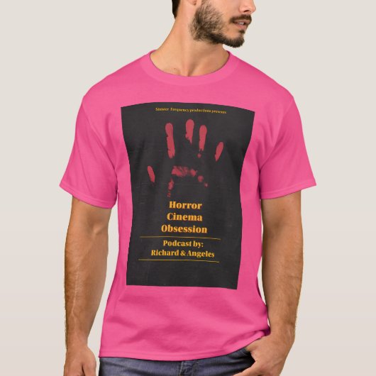 ホラーシネマ強迫観念Altロゴ Tシャツ (正面)