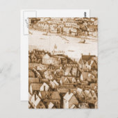 ホラーズグローブシアターロング・ビュー・オブ・ロンドン ポストカード (正面/裏面)