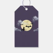 ホラーズナイトかわいいハローウィンパーティ招待状 ギフトタグ (裏面)