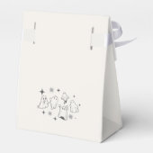 ホラーズナイトかわいいハローウィンパーティ招待状 フェイバーボックス (裏面サイド)