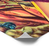 ホラーゾンビピンアップ ポスター (角)