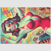 ホラーゾンビピンナップ 薄葉紙 (正面)