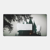 ホラーダークマンシ幽霊のよく出るョン デスクマット (キーボード&マウス)