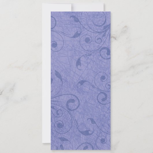 ホラーチェアダンス ユダヤ教の結婚式 食事 ディナー メニュー 招待状 (裏面)