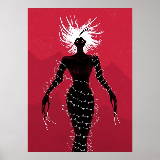 ホラーデーモンガールウィッチィゴシック ポスター (正面)