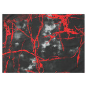 ホラーナイトゴシック-白黒、赤 テーブルクロス (正面(横))