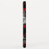 ホラーナイトゴシック-白黒、赤 Case-Mate iPhoneケース (裏面/右)