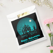 ホラーナイトハウス幽霊のよく出るグリーンハッピーハローウィン フェイバーバッグ (封をした状態)