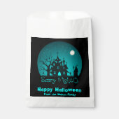 ホラーナイトハウス幽霊のよく出るグリーンハッピーハローウィン フェイバーバッグ (正面)