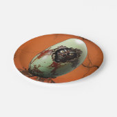 ホラーハッチング ペーパープレート (アングル)