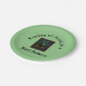 ホラーハロウィン紙プレート ペーパープレート (アングル)