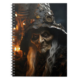 ホラーハロウィーンオールドウィッチ素晴らしイラストレーション ノートブック