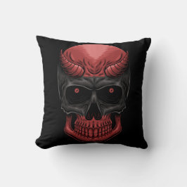 ホラーハロウィーンスカル クッション