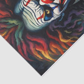 ホラーハロウィーンレインボーピエロデクページ紙 薄葉紙 (詳細)