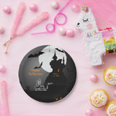 ホラーハンテッドハウスハロウィーン紙プレート ペーパープレート (パーティー)