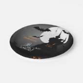 ホラーハンテッドハウスハロウィーン紙プレート ペーパープレート (アングル)