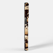 ホラーブー幽霊ハロウィンパターン Case-Mate iPhoneケース (裏面 / 右)