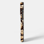 ホラーブー幽霊ハロウィンパターン Case-Mate iPhoneケース (裏面 / 左)