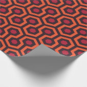 ホラーホテルカーペットクリスマス ラッピングペーパー (角)