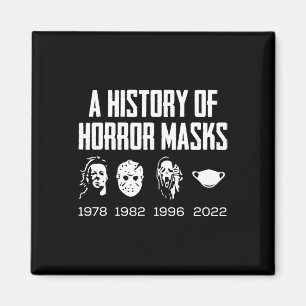 ホラーマスクの歴史レイジーハロウィーンのコスチュームFac マグネット