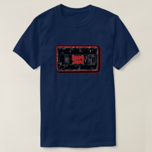 ホラームービー – ビデオカセット赤黒 Tシャツ