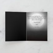 ホラーモダン人狼アダルト誕生日挨拶 カード (内部)