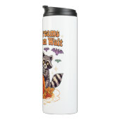 ホラーモンスターを待つハロウィーンの夢 タンブラー (回転右)