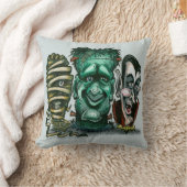 ホラーモンスターズ装飾用クッション クッション (ブランケット)