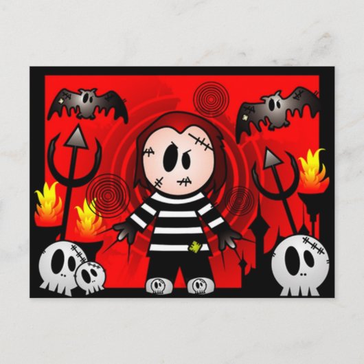 ホラーモンスター5 ポストカード (正面)