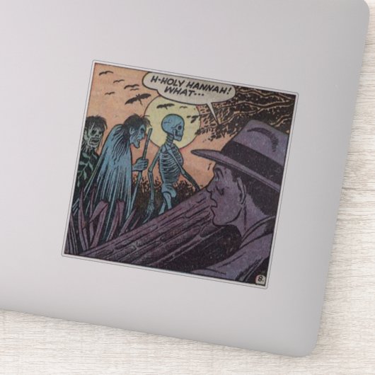 ホラーヴィンテージ漫画漫画本愛好家1970s シール (詳細)