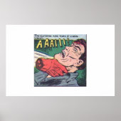 ホラーヴィンテージ漫画漫画本愛好家1980年代 ポスター (正面)