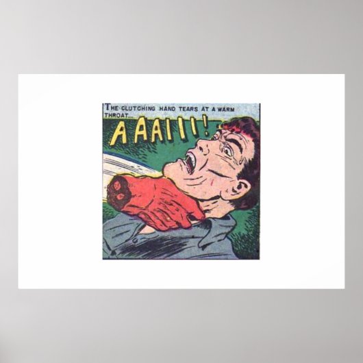 ホラーヴィンテージ漫画漫画本愛好家1980年代 ポスター (正面)