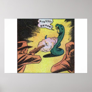 ホラーヴィンテージ漫画1950s  クラシックとレトロ ポスター