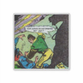 ホラーヴィンテージ漫画 シール (正面)