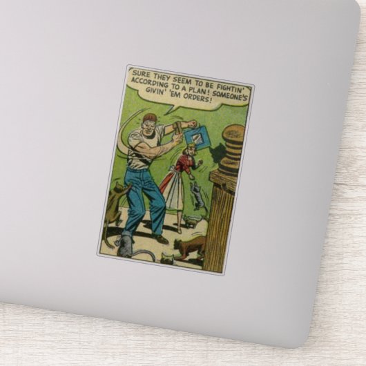 ホラーヴィンテージ漫画 |黄金時代1950年代 シール (詳細)