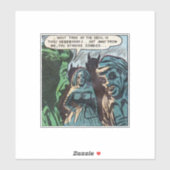 ホラーヴィンテージ漫画 | 1980sレトロ漫画書 シール (シート)