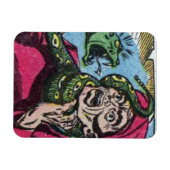 ホラーヴィンテージ漫画 | 70sレトロ漫画書 マグネット (横)