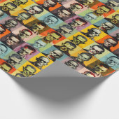 ホラー万華鏡のように千変万化するパターンポートレート包装紙 ラッピングペーパー (角)