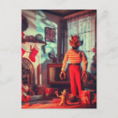 ホラー不気味クリスマス ポストカード (正面)