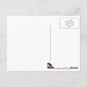 ホラー不気味ハロウィーンハガキ ポストカード (裏面)