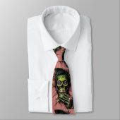 ホラー不気味不気味スカル ネクタイ (タイ)