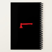 ホラー不気味 ノートブック (裏面)