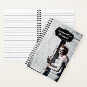 ホラー不気味 ノートブック (内側)