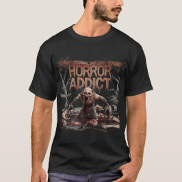ホラー中毒者 – 暗闇を解き放つ Tシャツ