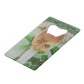 ホラー人形の頭 クレジットカード栓抜き (正面アングル)